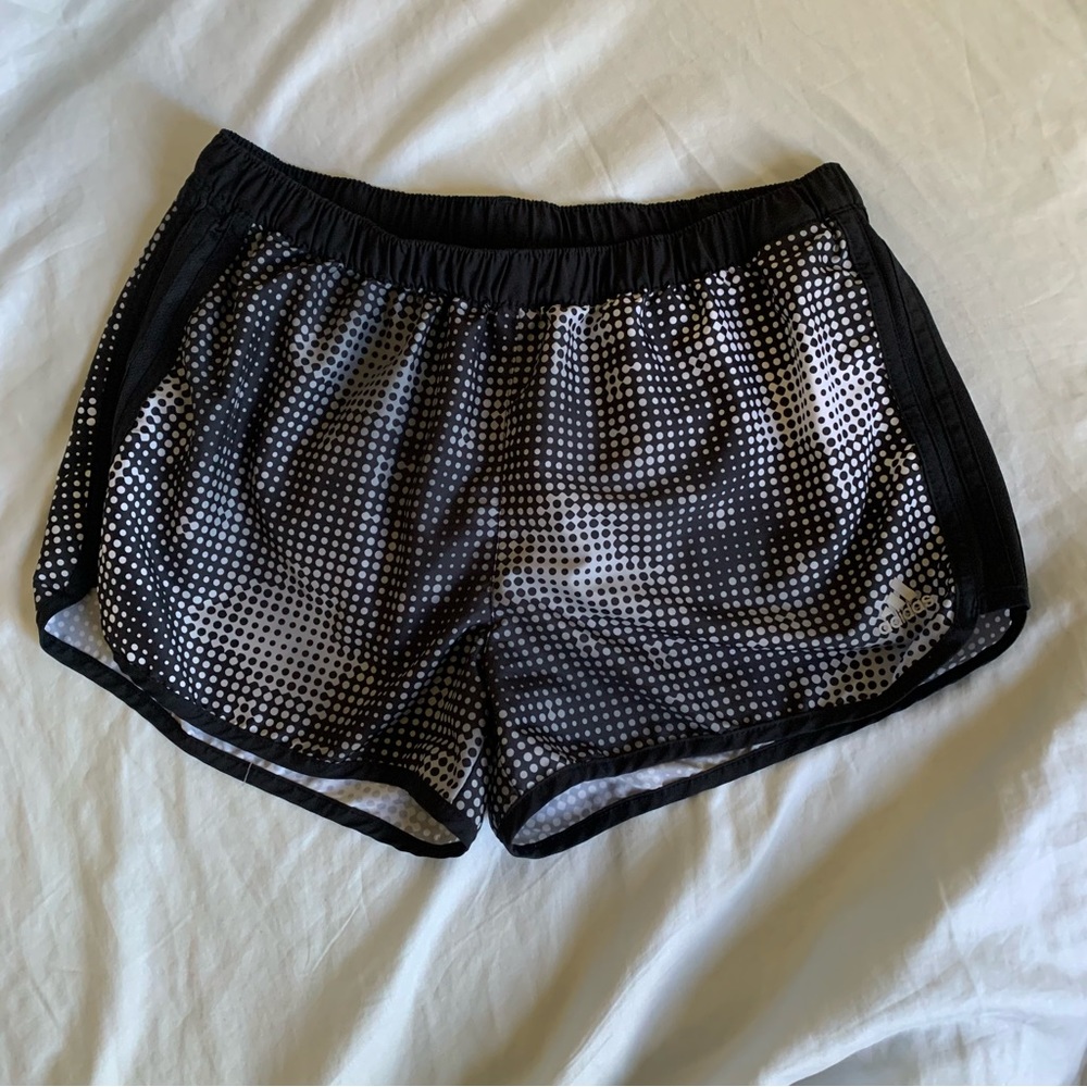 Women’s Grayscale Adidas Climalite Running Shorts